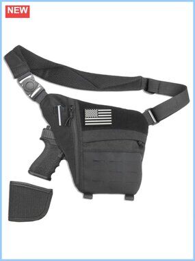 Concealed Carry Sling Bag Crossbody Anti-Theft CCW EDC Travel Bag Nylon